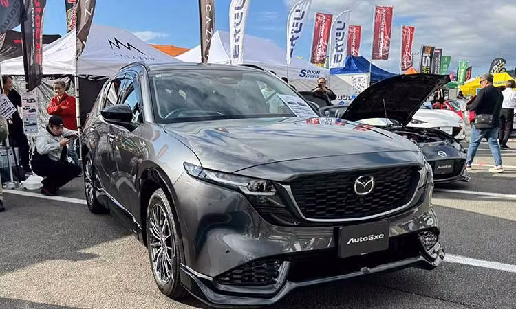 Tận thấy Mazda CX-5 2027 “lột xác” phong cách địa hình và thể thao