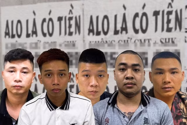 Triệt phá băng nhóm cho vay nặng lãi tới 152%/năm ở Hà Nội Triet pha bang nhom cho vay nang lai toi 152%/nam o Ha Noi
