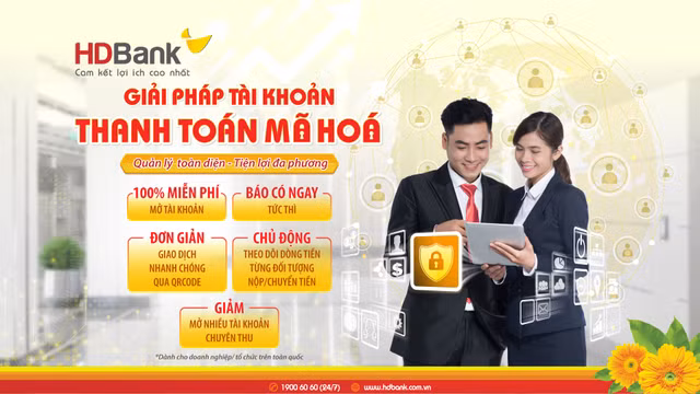 HDBank triển khai giải pháp tài khoản thanh toán mã hoá siêu tiện lợi cho doanh nghiệp - Hình 2 HDBank trien khai giai phap tai khoan thanh toan ma hoa sieu tien loi cho doanh nghiep-Hinh-2