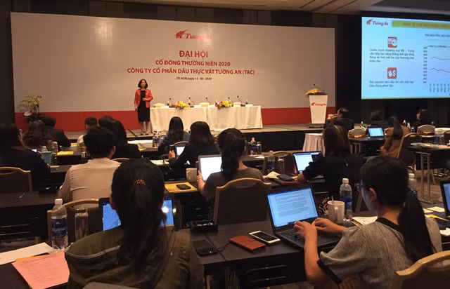 ĐHĐCĐ Tường An: Cổ tức đặc biệt 95%, quý 3 sẽ bàn chi tiết phương án sáp nhập vào Kido DHDCD Tuong An: Co tuc dac biet 95%, quy 3 se ban chi tiet phuong an sap nhap vao Kido