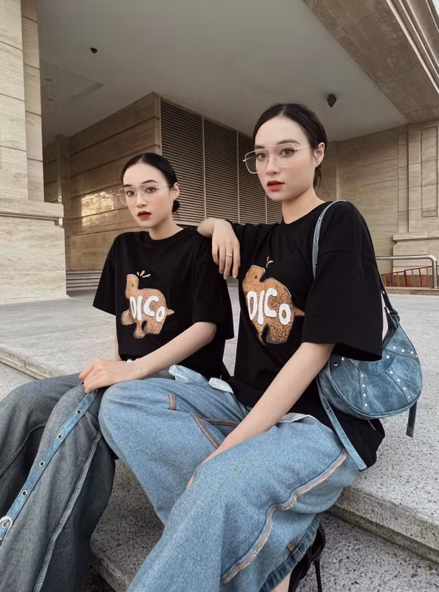 Nhan sắc cực phẩm của cặp chị em sinh đôi - Hình 9 Nhan sac cuc pham cua cap chi em sinh doi-Hinh-9