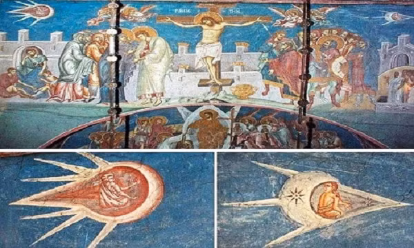 Bí ẩn khó giải UFO xuất hiện trong tranh vẽ từ thời Phục Hưng Bi an kho giai UFO xuat hien trong tranh ve tu thoi Phuc Hung
