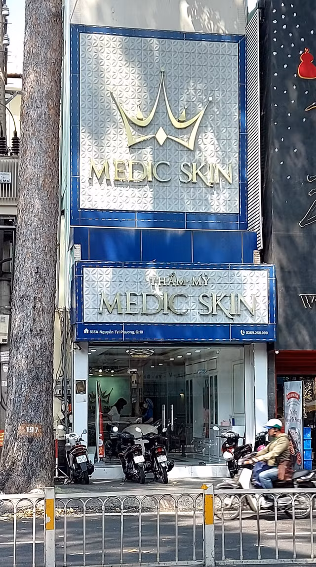 Thẩm mỹ Medic Skin phớt lờ quyết định xử phạt? Tham my Medic Skin phot lo quyet dinh xu phat?