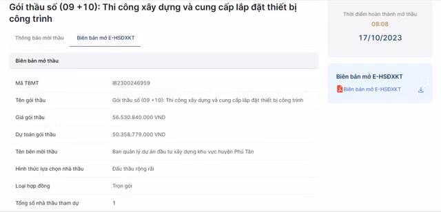 An Giang: Lien danh nao ‘cam chac’ goi thau xay dung hon 56 ty dong?
