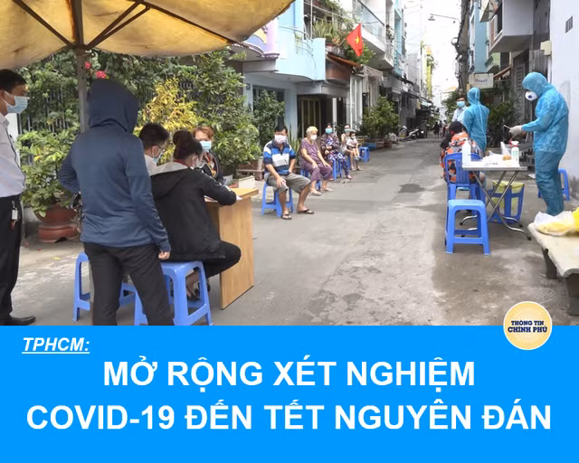 TPHCM mo rong xet nghiem COVID-19 den Tet Nguyen Dan