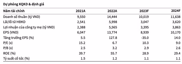 DGC: Kỳ vọng 2024 thuận lợi hơn, song vẫn chưa bằng năm 2022 DGC: Ky vong 2024 thuan loi hon, song van chua bang nam 2022