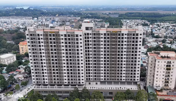 Dự án Nhà ở xã hội A6-A7 tại phường Quang Vinh, thành phố Biên Hòa. Ảnh: Hoàng Lộc Dự án Nhà ở xã hội A6-A7 tại phường Quang Vinh, thành phố Biên Hòa. Ảnh: Hoàng Lộc