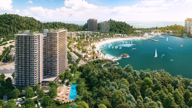 Xanh Sky: Can ho Sun Group giao thoa sac mau thien nhien