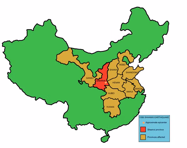 Nhìn lại thảm họa động đất diệt vong nhất lịch sử nhân loại năm 1556 - Hình 8 Nhin lai tham hoa dong dat diet vong nhat lich su nhan loai nam 1556-Hinh-8