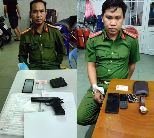 2 kẻ giả cán bộ Bộ Công an tới nhà người phụ nữ đọc lệnh bắt, khám xét 2 ke gia can bo Bo Cong an toi nha nguoi phu nu doc lenh bat, kham xet