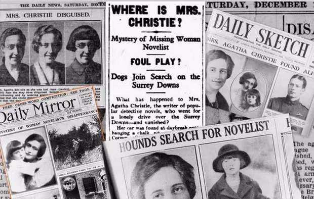 Lập hồ sơ vụ mất tích bí ẩn của nữ hoàng trinh thám Agatha Christie - Hình 7 Lap ho so vu mat tich bi an cua nu hoang trinh tham Agatha Christie-Hinh-7