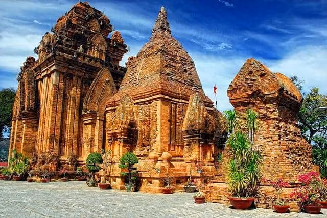 Diem ten 4 loai cay o Khu Thap Ba Ponagar co ten trong Sach do