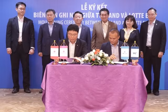 Lotte E&C sẽ ‘rót’ 100 triệu USD vào các dự án của TTC Land Lotte E&C se ‘rot’ 100 trieu USD vao cac du an cua TTC Land