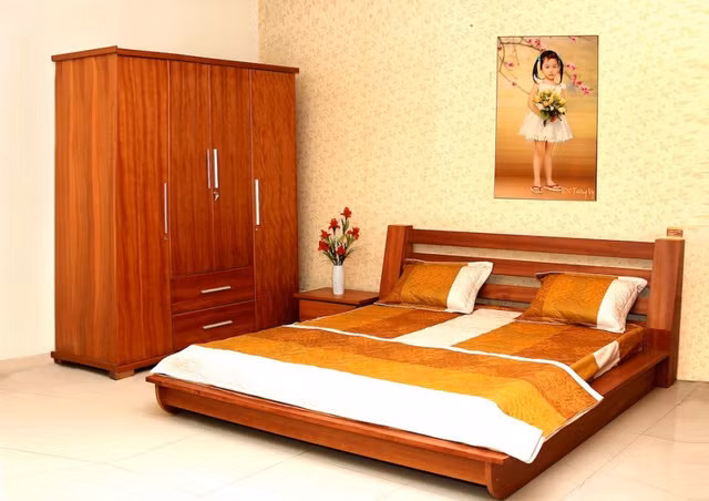 Đặt giường thế nào để vợ chồng hạnh phúc viên mãn Dat giuong the nao de vo chong hanh phuc vien man