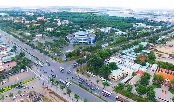 Thị xã Phú Mỹ đạt tiêu chuẩn lên thành phố Thi xa Phu My dat tieu chuan len thanh pho
