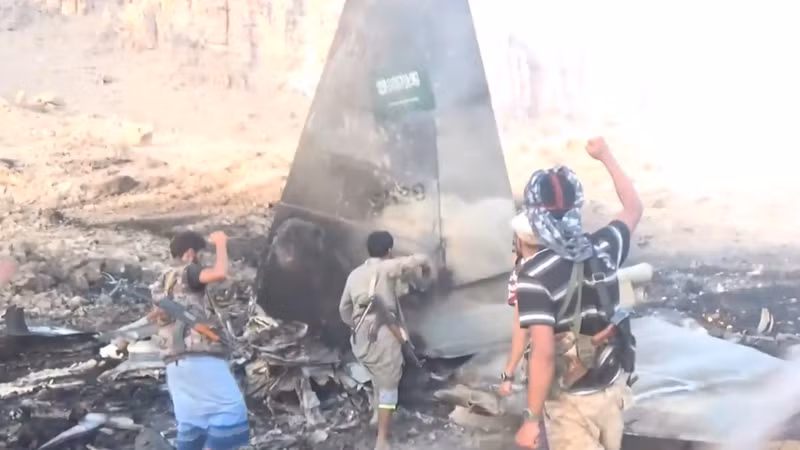 Houthi tuyên bố bắn hạ tiêm kích F-15 Arab Saudi