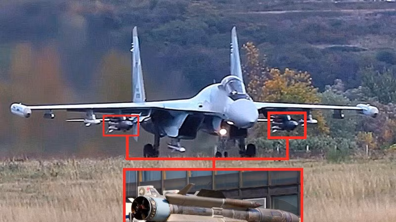 Su-35 Nga tập kích trận địa phòng không Patriot Ukraine bằng tên lửa Kh-31PM